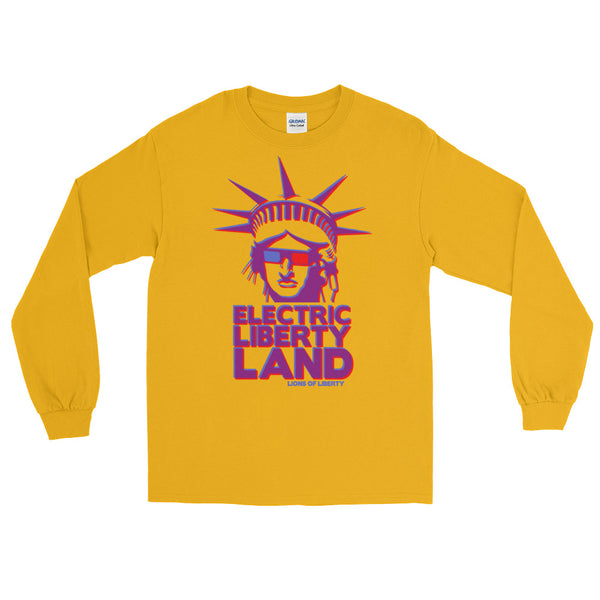 Electric Liberty Land - Long Sleeve T-Shirt