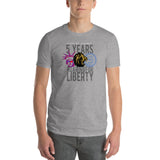 Special Edition - 5 Year Anniversary Lions of Liberty Podcast t-shirt