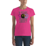 Special Edition - 5 Year Anniversary Lions of Liberty Podcast Women's t-shirt