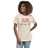Die Hard Christmas 3D Printed Gun Women's Relaxed T-Shirt
