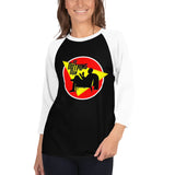 Do Nothing Man Women's 3/4 sleeve raglan shirt
