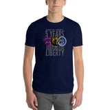 Special Edition - 5 Year Anniversary Lions of Liberty Podcast t-shirt