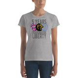 Special Edition - 5 Year Anniversary Lions of Liberty Podcast Women's t-shirt