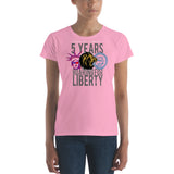 Special Edition - 5 Year Anniversary Lions of Liberty Podcast Women's t-shirt