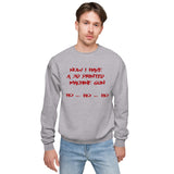 Die Hard Christmas 3D Printed Gun Men's Sweatshirt