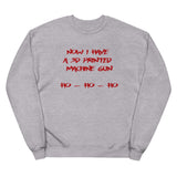 Die Hard Christmas 3D Printed Gun Men's Sweatshirt