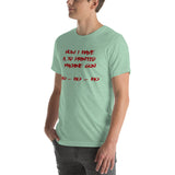 Die Hard Christmas 3D Printed Gun Men's T-shirt